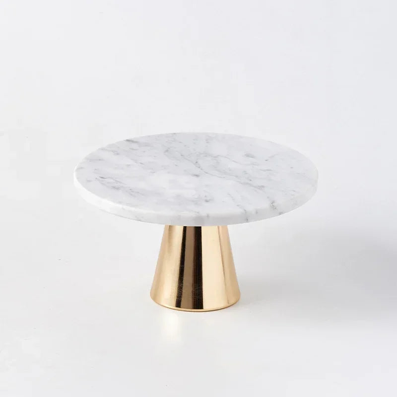 White decorative marble tray 