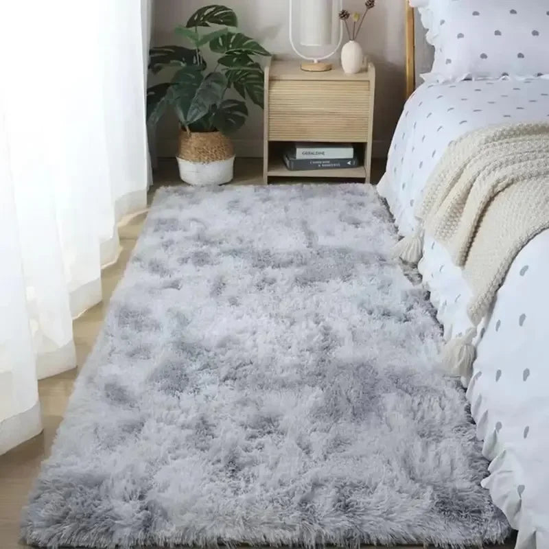 Grey Wool Rugs for Living Room 