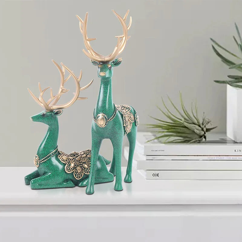 Deer sculpture
