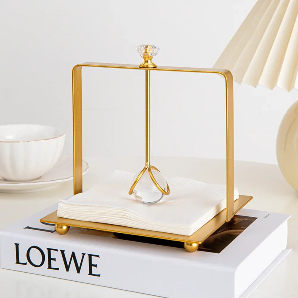 Golden Napkin Holder