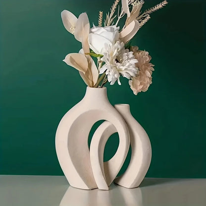 White Vase for Flowers