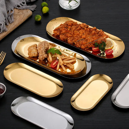 Golden Serving trays