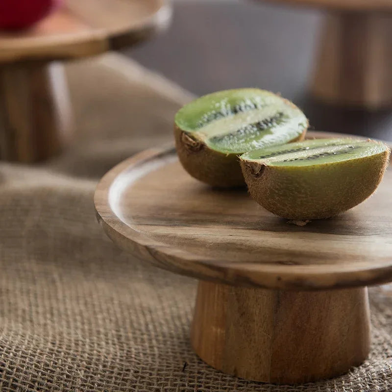 Stylish wooden kitchen tray 