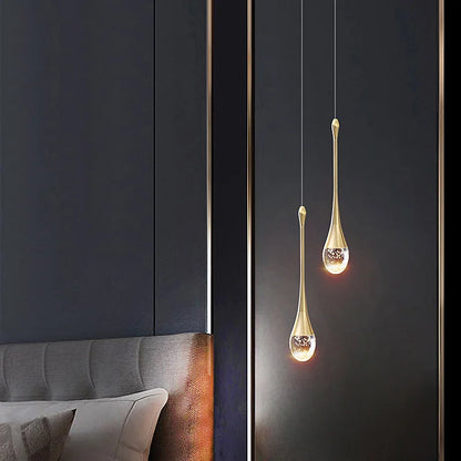 Nordic Drop Shaped Indoor Hanging Lamp