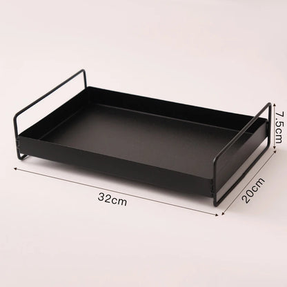 black tray