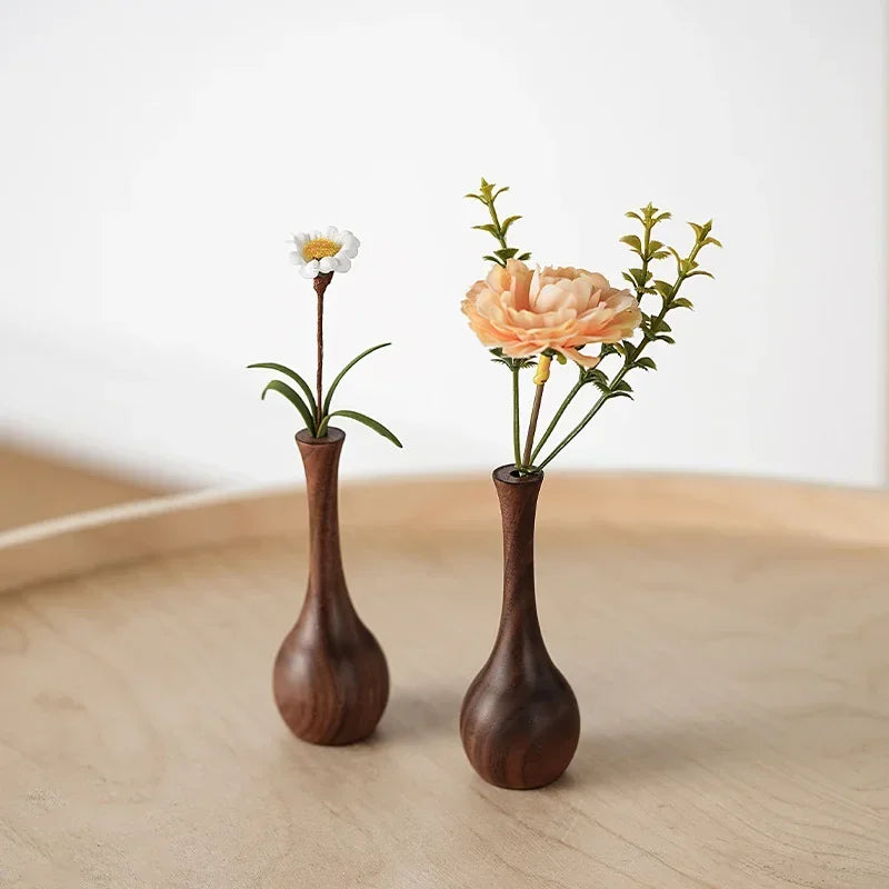 Decorative wooden Vase 