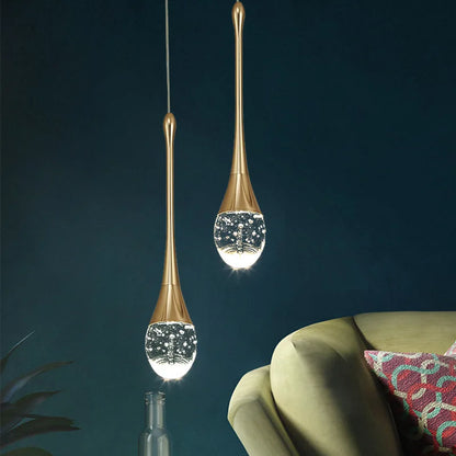 Nordic Drop Shaped Indoor Hanging Lamp