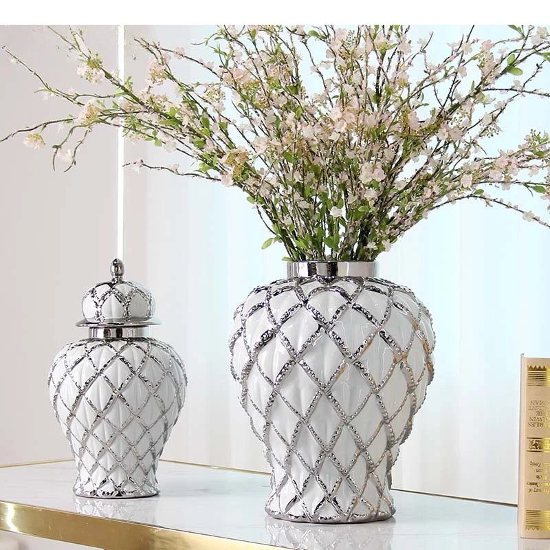 Elegant Ceramic Jar for Home Decor