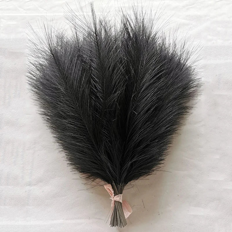 Black Pampas grass floral stem