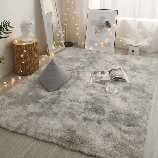 Grey Elegant Rectangular Rugs 